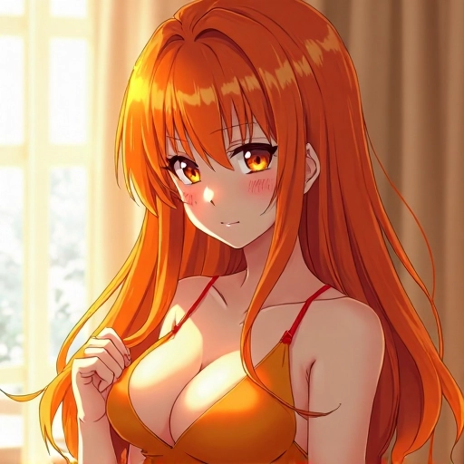 Fantasy character with magical aura