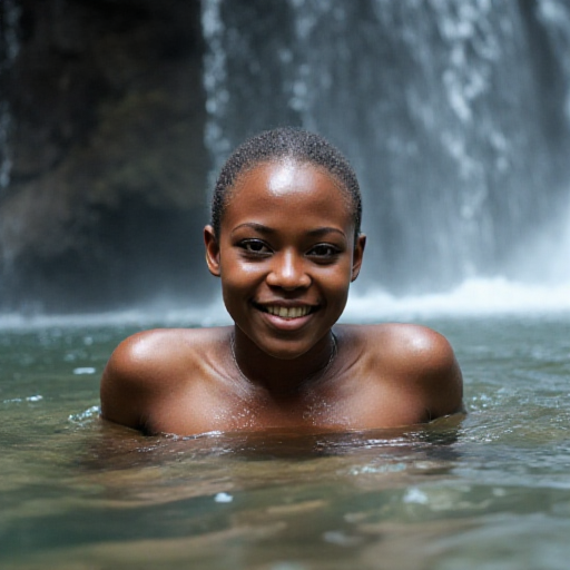 Atmospheric fantasy scene with dramatic lighting