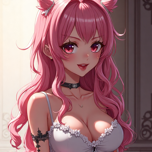 Mystical character with glowing elements